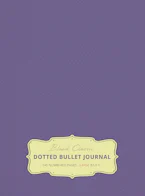 Cover of 'Large 8.5 x 11 Dotted Bullet Journal (Lavender #12) Hardcover - 245 Numbered Pages' by Blank Classic 