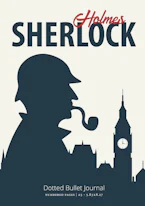 Cover of 'The Sherlock Holmes Dotted Bullet Journal' by Blank Classic 