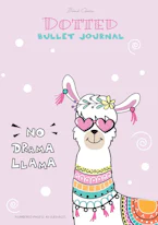 Cover of 'Dotted Bullet Journal - No Drama Llama' by Blank Classic 