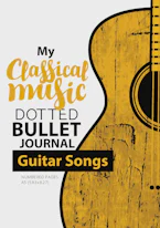 Cover of 'Dotted Bullet Journal - My Classical Music' by Blank Classic 