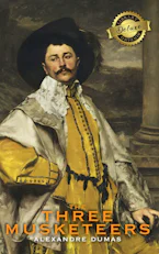 Cover of 'The Three Musketeers (Deluxe Library Edition) (Illustrated)' by Alexandre Dumas 