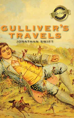 Cover of 'Gullivers Travels (Deluxe Library Edition)' by Jonathan Swift 