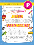 Cover of 'The Rising Star Jumbo Workbook for Preschoolers' by Lauren Dick 