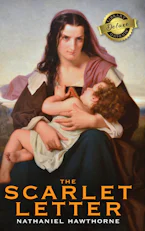 Cover of 'The Scarlet Letter (Deluxe Library Edition)' by Nathaniel Hawthorne 