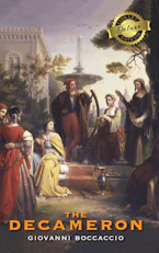 Cover of 'The Decameron (Deluxe Library Edition) (Annotated)' by Giovanni Boccaccio 