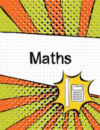 Cover of 'Maths Graph Paper Notebook' by Blank Classic 