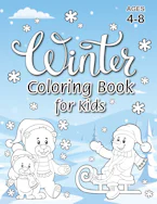 Cover of 'Winter Coloring Book for Kids' by Engage Activity Books 