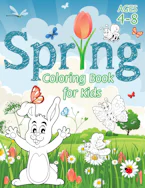 Cover of 'Spring Coloring Book for Kids' by Engage Books (Activities) 