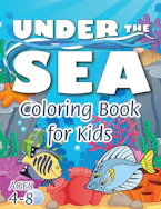 Cover of 'Under the Sea Coloring Book for Kids' by Engage Activity Books 