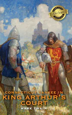 Cover of 'A Connecticut Yankee in King Arthurs Court (Deluxe Library Edition)' by Mark Twain 