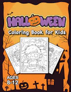 Cover of 'Halloween Coloring Book for Kids' by Engage Books (Activities) 