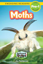 Cover of 'Moths' by Ava Podmorow and Sarah Harvey 