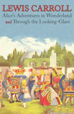 Cover of 'Alices Adventures in Wonderland and Through the Looking-Glass (Illustrated Facsimile of the Original Editions) (Engage Books)' by Lewis Carroll 